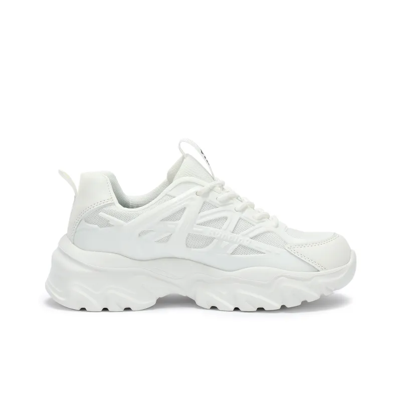 Singing Abrasion Resistant Breathable Height Increasing Low Top Chunky Sneakers Unisex-1