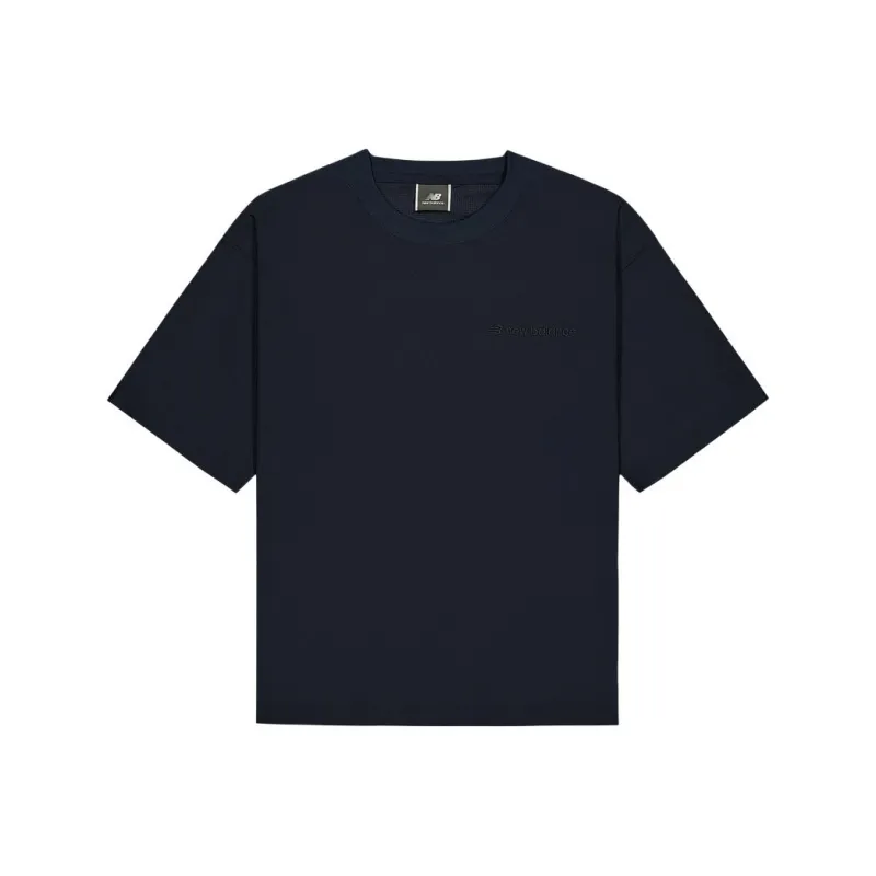New Balance MET 24 T Shirt Men's Navy Blue-0