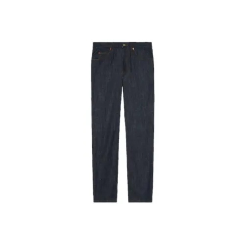 GUCCI Jeans Men Dark Blue