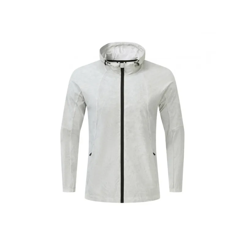 BKCXZICE Drawstring Windproof Sports Coat Jacket Men's-4