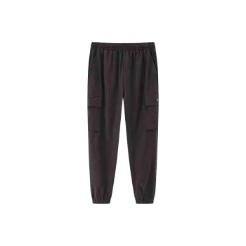 Erke Life Collection Knitted Sweatpants Men's Jet Black