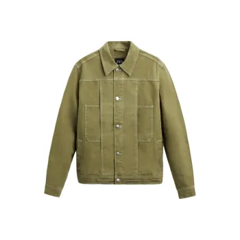 ZARA Jackets Men Green