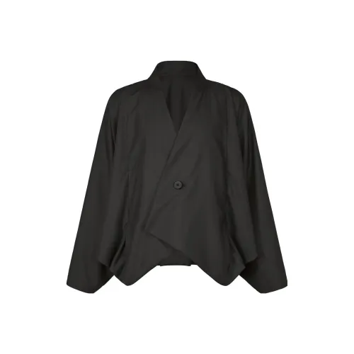 ISSEY MIYAKE Swing Jackets Coats Men's Black