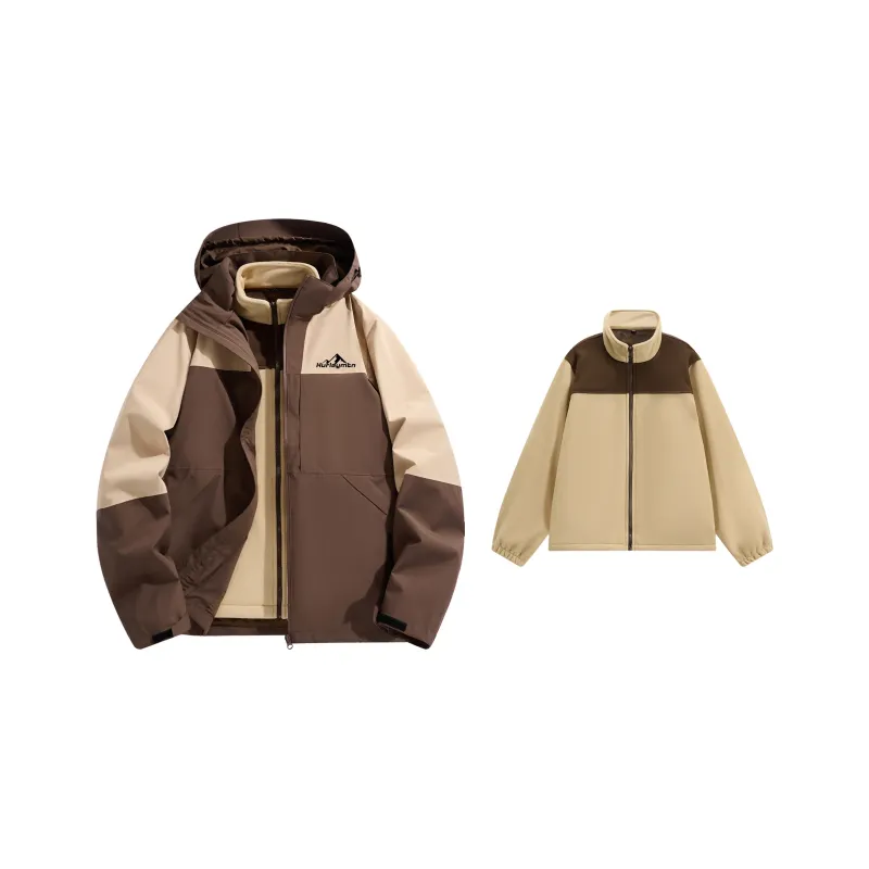 Hurley AW24 Water-Resistant Windproof Warm Water-Repellent Cold-Resistant Rainproof Windbreaker Jacket Unisex-22