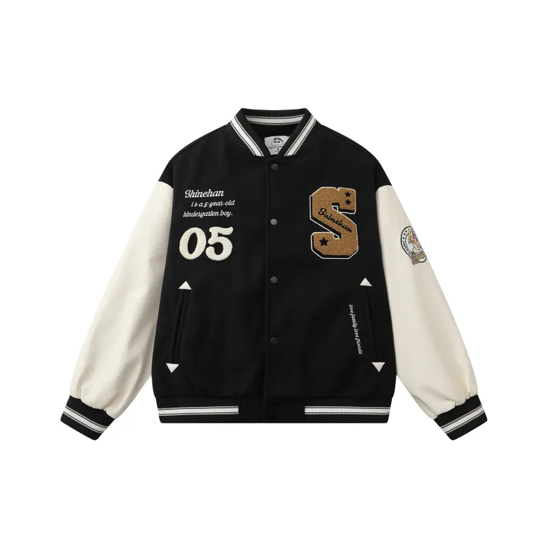 Crayon Shinchan Baseball Jacket Coat Unisex-20