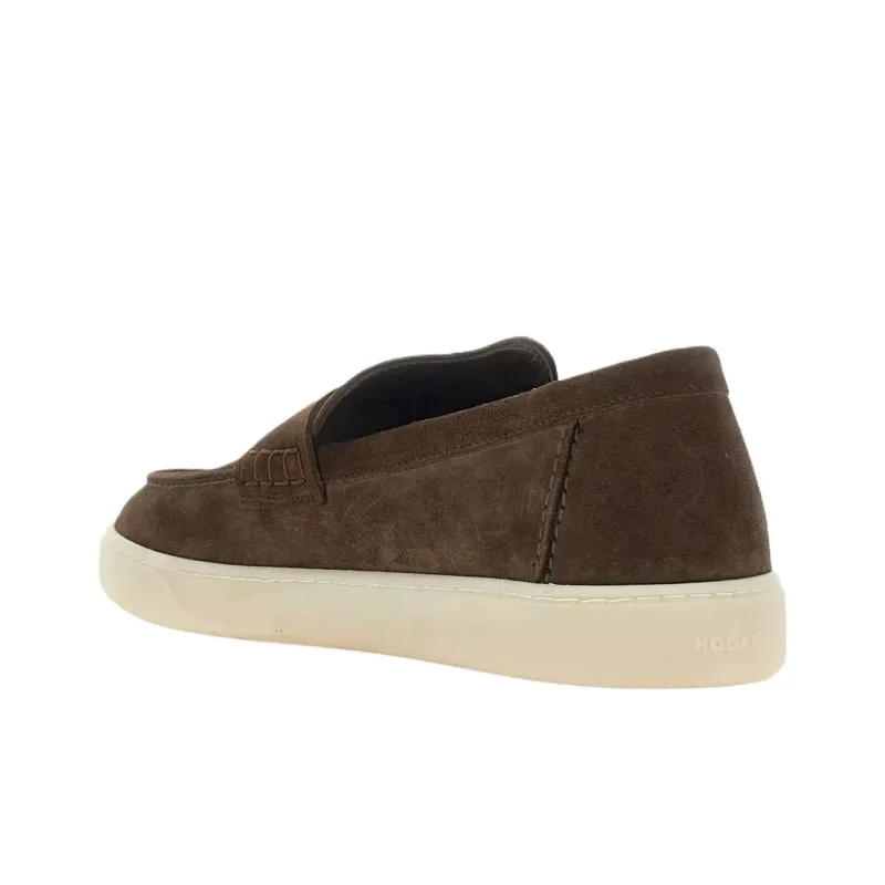 HOGAN Cool Casual Shoes Men's Brown-3