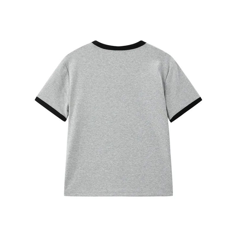 LEDIN T Shirt Women's Lunar Rock Gray-1