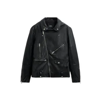 ZARA Jackets Men Black