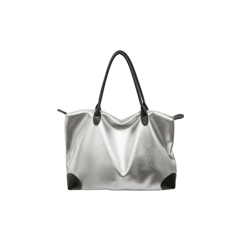 DCLOUD PU Travel Bag 40L Unisex Multicolor-7