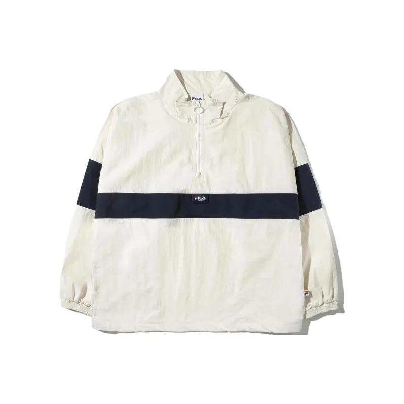 FILA Jackets Unisex Cream White-0