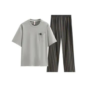 FENTENG Pajama Set Men's Noble Gray