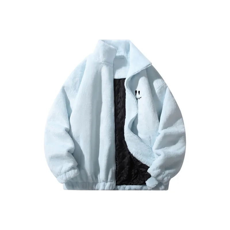 Qnxeey Velvet Jackets Unisex-8