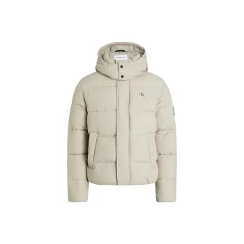CALVIN KLEIN Puffer Jacket Men's Taupe