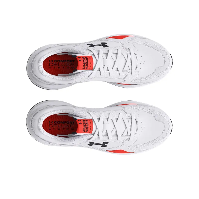 Under Armour Charged Edge Low Top Training Shoes Men's White-4