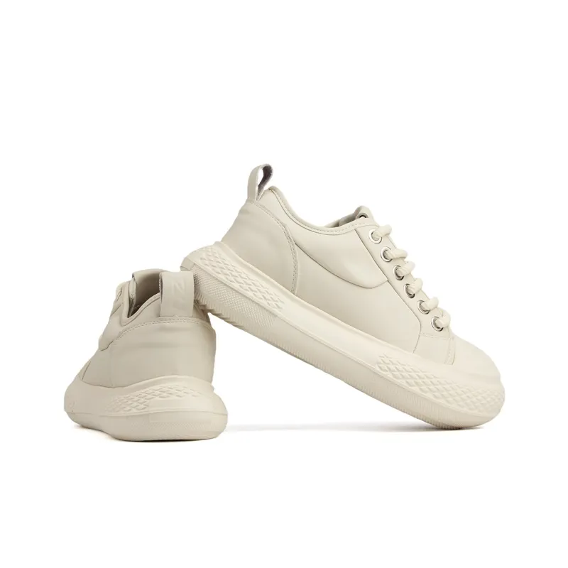 WENPU Slip-Resistant Lightweight Height Increasing Low-Top Casual Shoes Women's-9