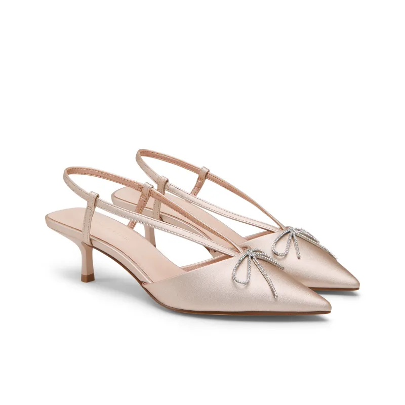 CHARLES&KEITH Small Ck Slim Heel High Heels 5.5cm Women's-5