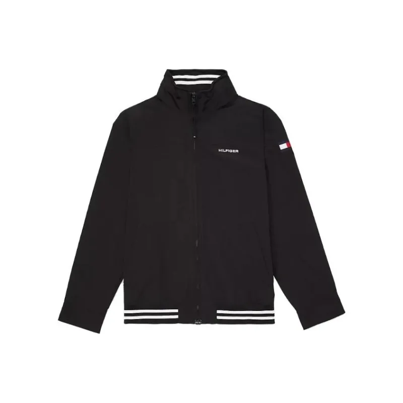 Tommy Hilfiger FW23 Regatta Jacket Jackets Coats Men's Black-0