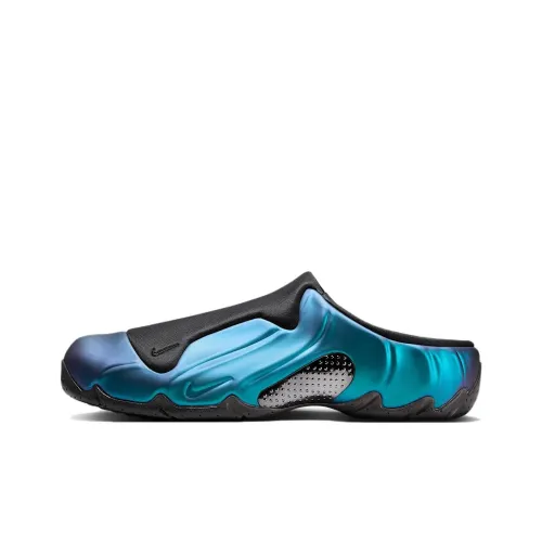 Nike Clogposite Abrasion Resistant Slip Resistant Closed Toe Slippers Unisex Northern Lights, Blue Black