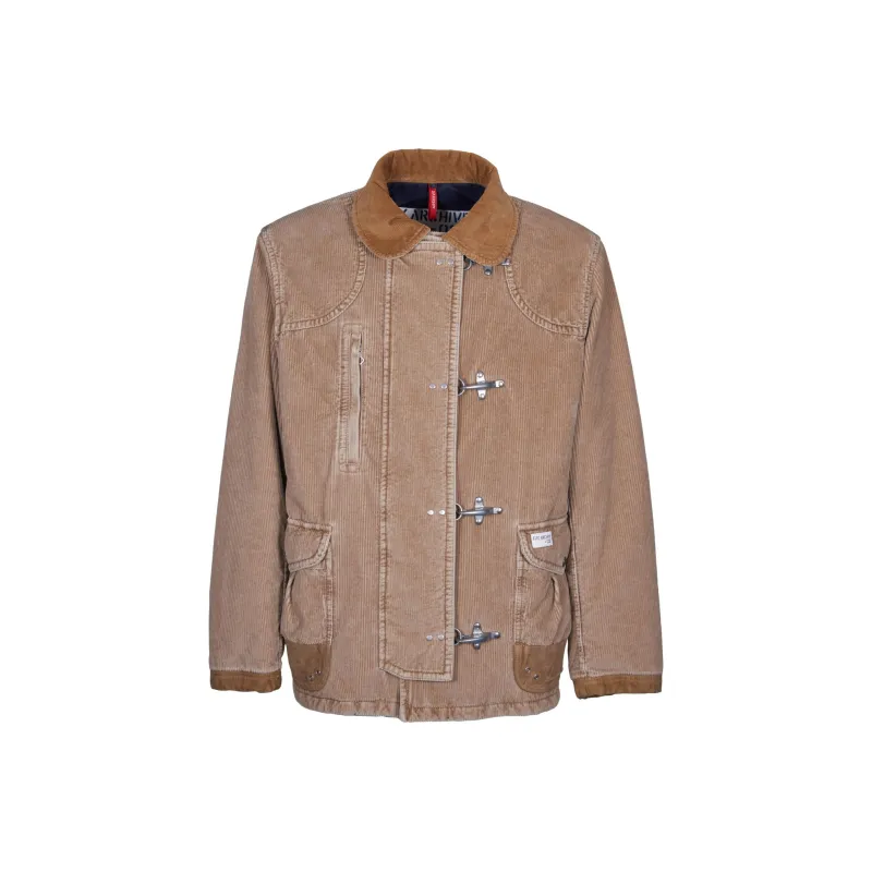 FAY Jackets & Coats Men's Taupe-0