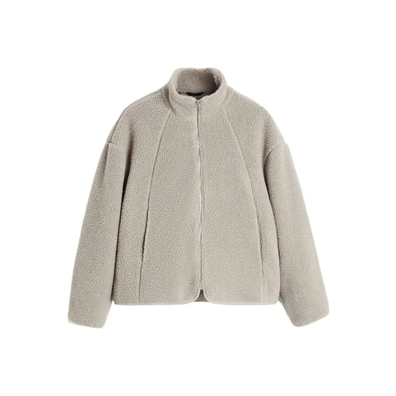 ZARA Jackets Men Gray Green-0