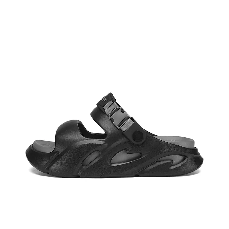 CAMOSI Beach Sandals Unisex Black Gray/White Black/Orange/Mint Green-12