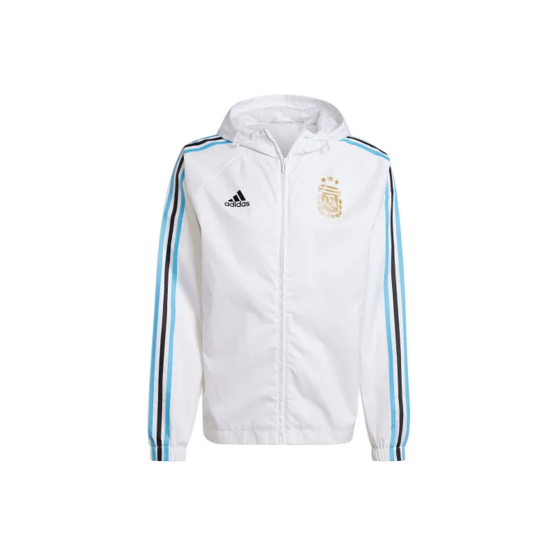 Adidas Argentina Team Sport Performance Jackets Coats Men's White-0
