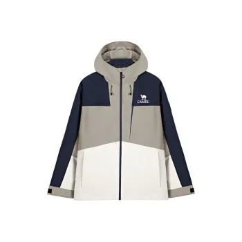 CAMEL All weather Windproof And Wear Resistant Windbreaker Jacket Unisex
