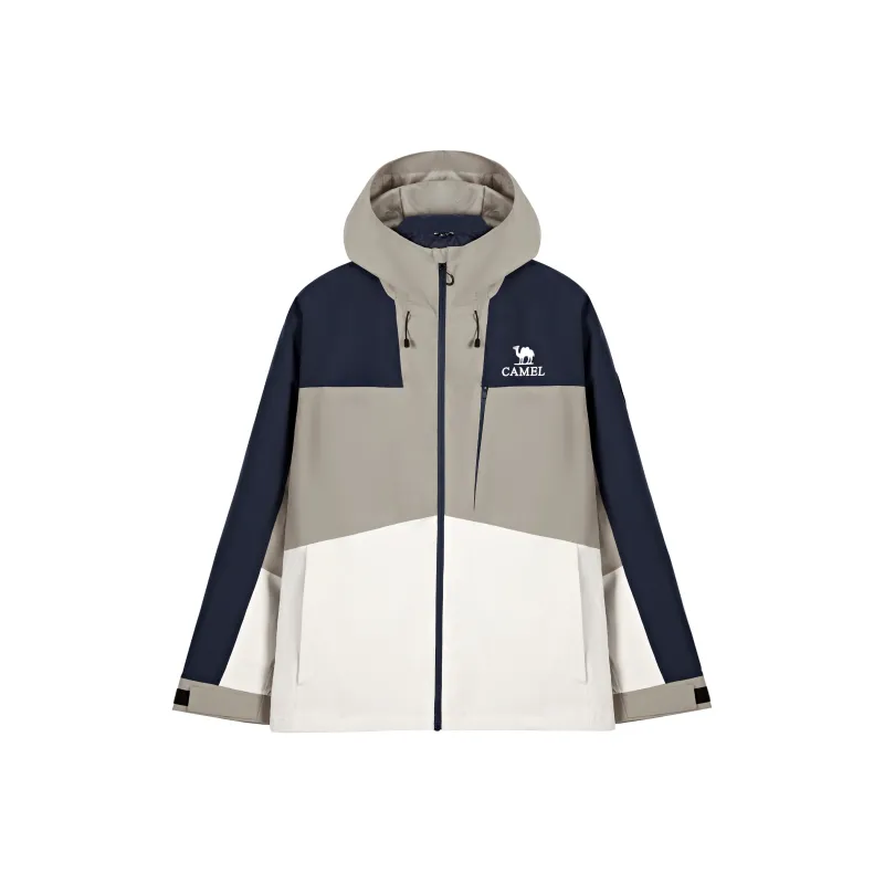 CAMEL All weather Windproof And Abrasion Resistant Windbreaker Jacket Unisex-0
