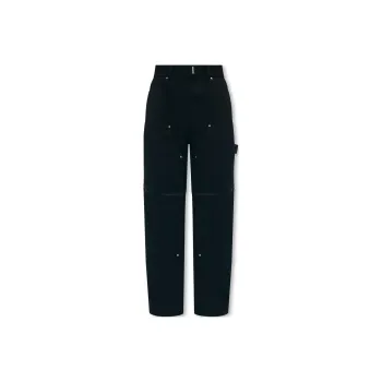Givenchy High Rise Wide Leg Jeans