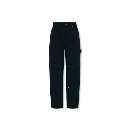 Givenchy High Rise Wide Leg Jeans