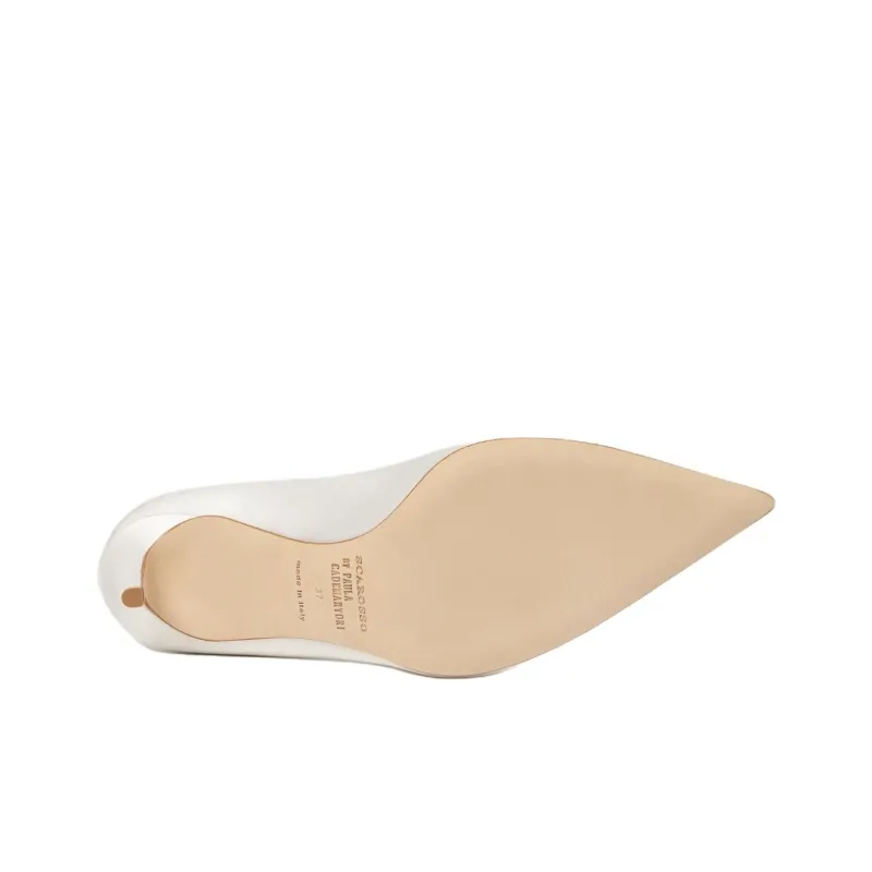SCAROSSO 90mm Leather Pumps-4