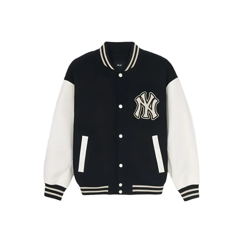 MLB Baseball Jacket Unisex Black-0