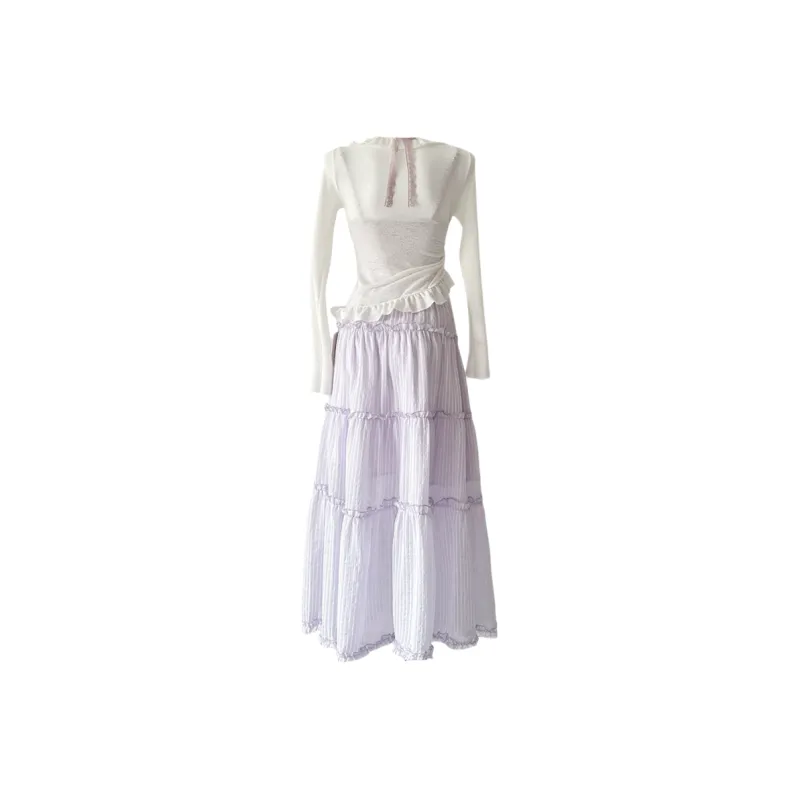 Udon House Two Piece Skirt Sets Women's-1