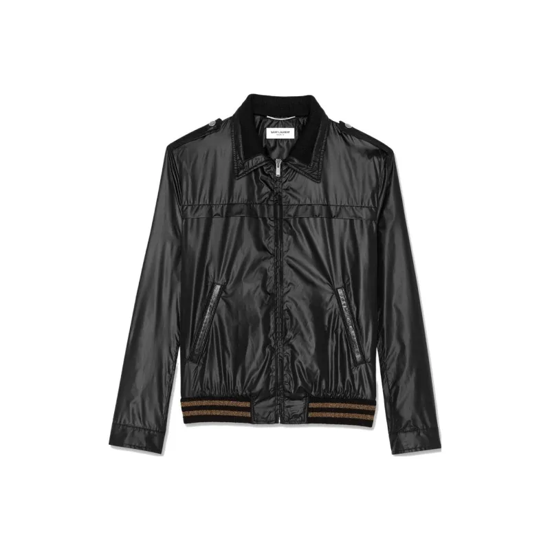 SAINT LAURENT FW23 Jackets & Coats Men's Black-0