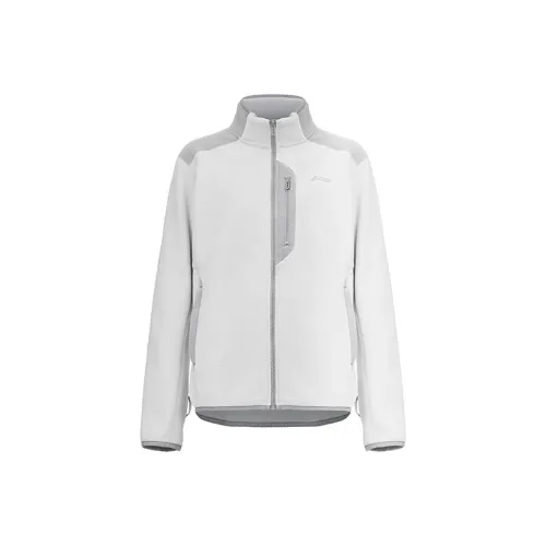 LiNing Velvet feel Coat Unisex Light Smoke Gray