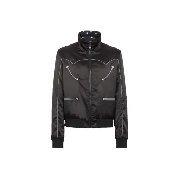BALMAIN Stars Reversible Bomber Jacket