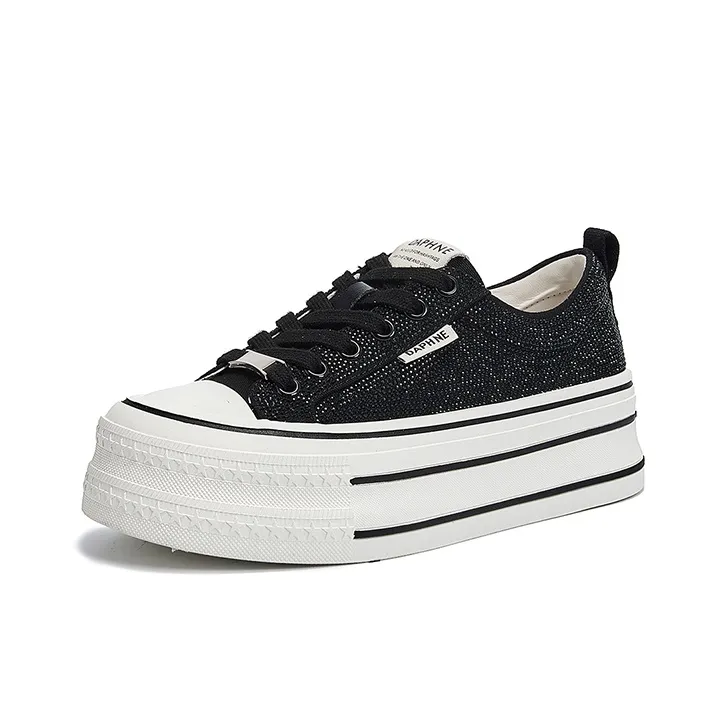 DAPHNE Anti Slip Wear Resistant Low Top Skateboard Shoes Women's-1