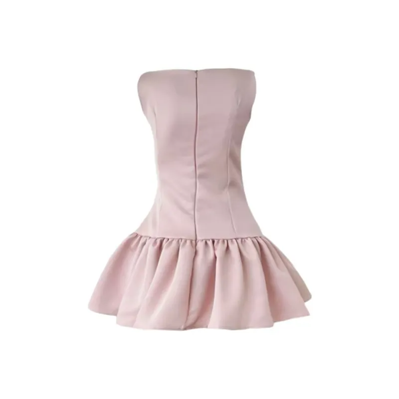 PUREIDOL Sleeveless Dress Women's Pink-1