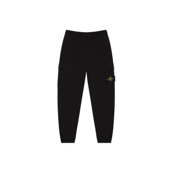 STONE ISLAND Cargo Pants Men Black