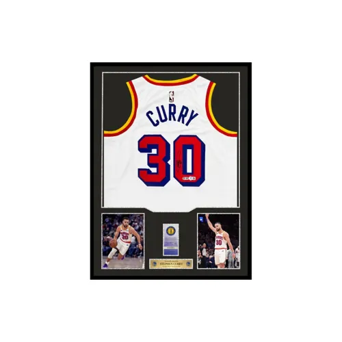 Three For Golden State Warriors Basketball Fan Supplies Exquisite Mounting, Outer Frame Approx. 78x98cm