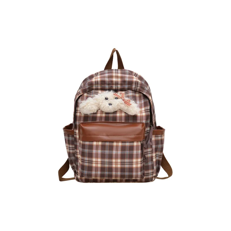 Yalu Nylon Backpack Unisex Multicolor-9
