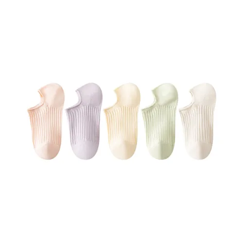 Caramella No Show Socks Women's 5 Pack