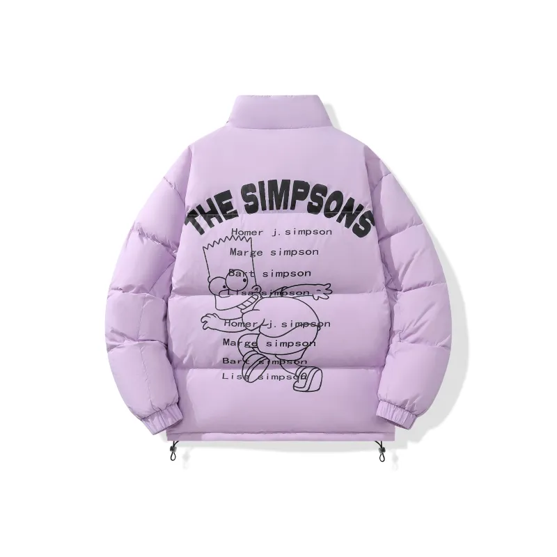 The Simpsons Down Coat Jacket Unisex-7