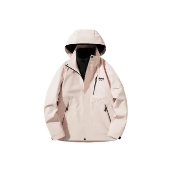 JEEP SPIRIT Windproof Water Repellent And Rainproof Windbreaker Jacket Unisex