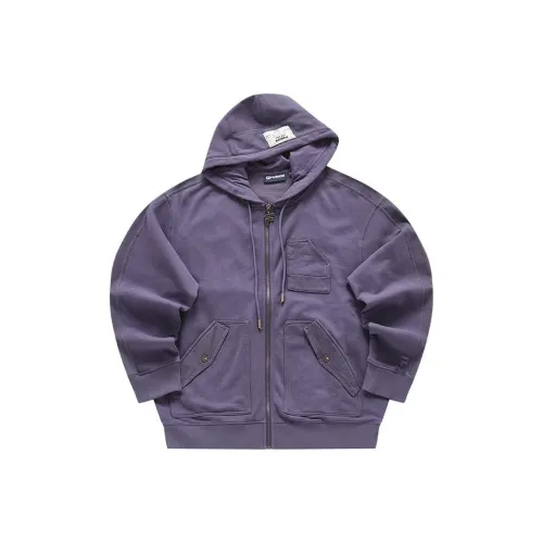 FILA FUSION WORKWEAR Jacket Unisex Beige Blue Purple
