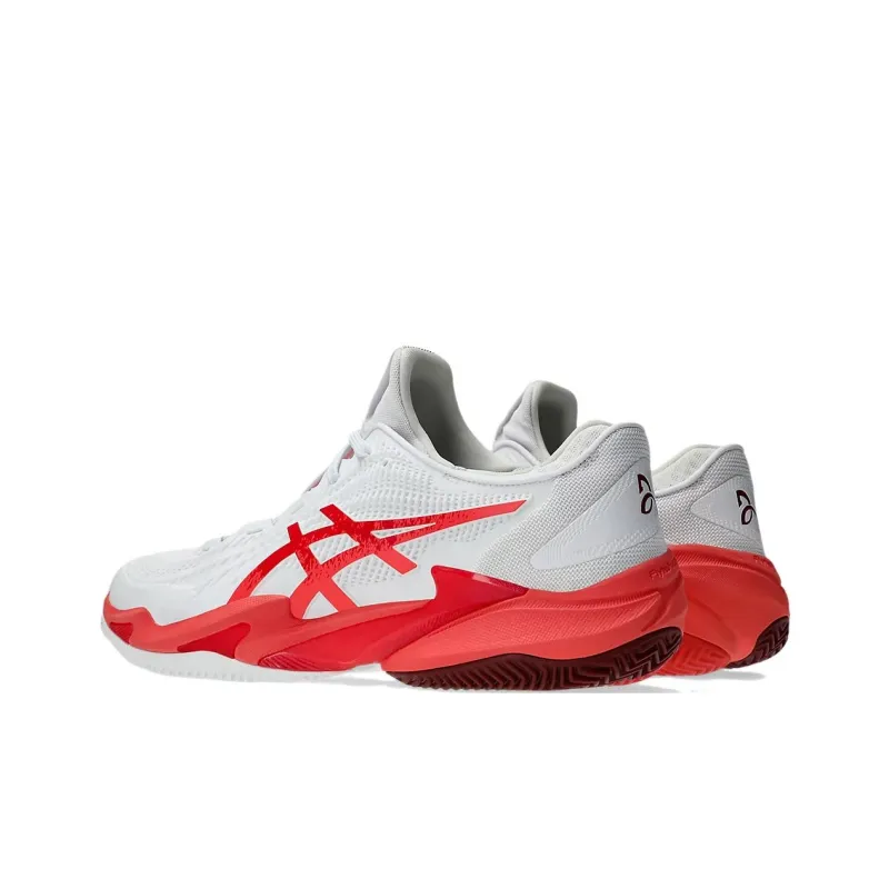 Asics Court Ff 3 Novak Clay White Electric Red-3