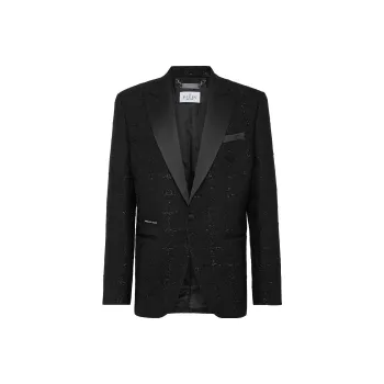 PHILIPP PLEIN Duke Glittered Blazer