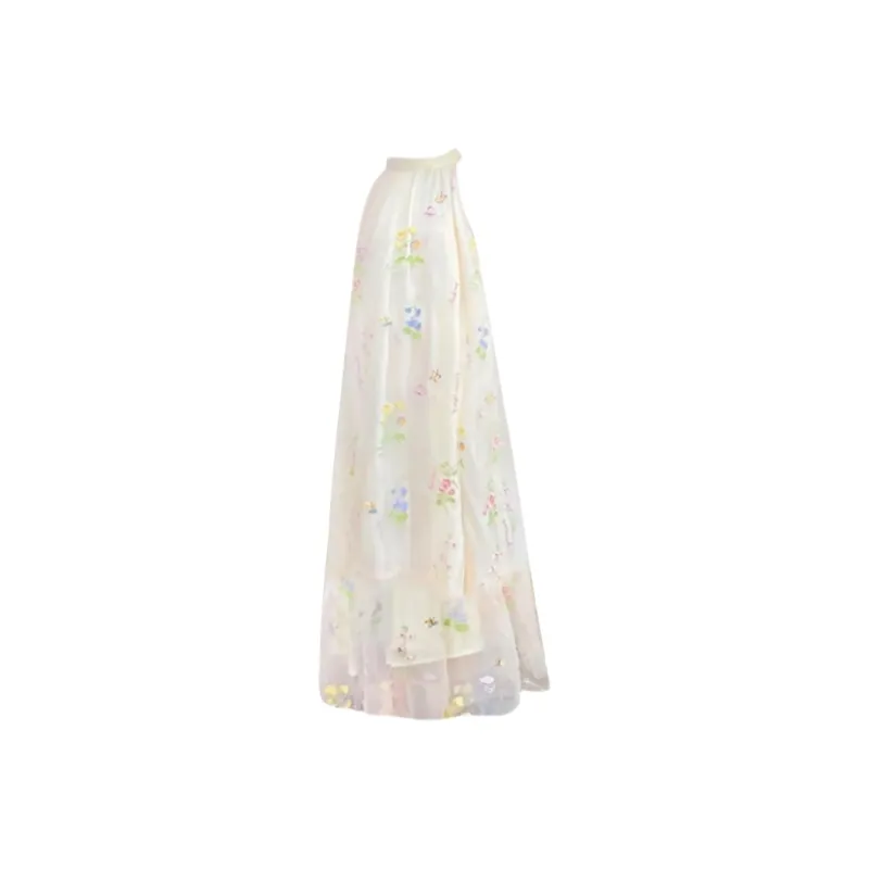 YGPRW Sleeveless Dress Women's Apricot-1