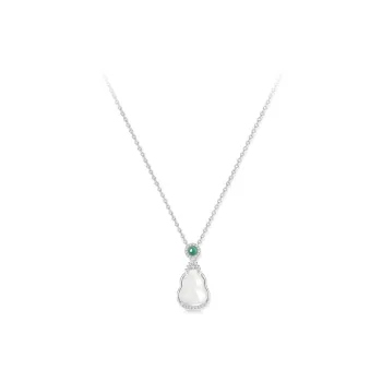 JUICY GRAPE Chalcedony Jade Necklaces Women's