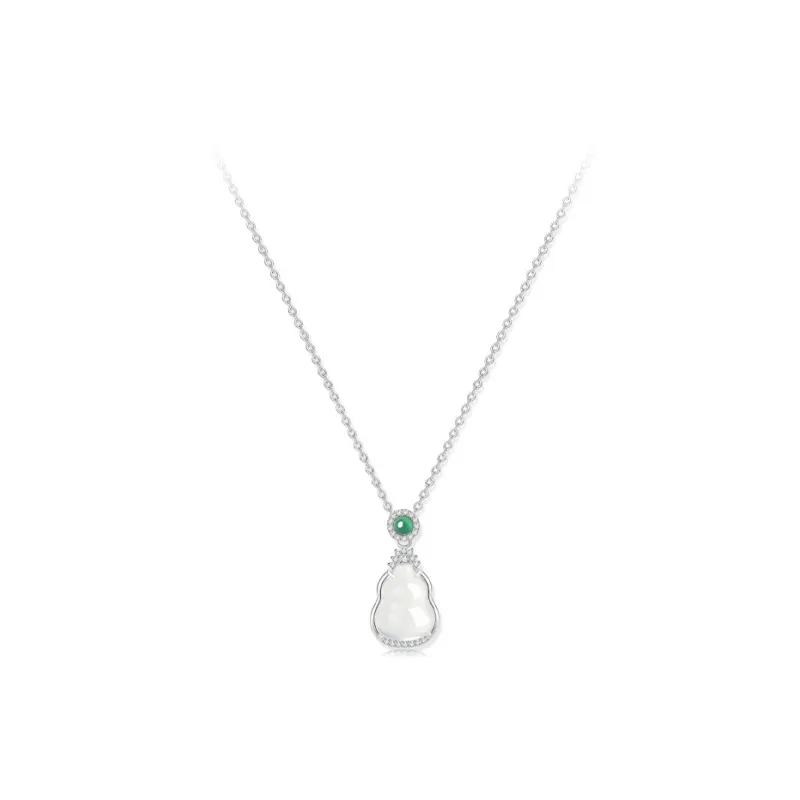 JUICY GRAPE Chalcedony Jade Necklaces Women's-0